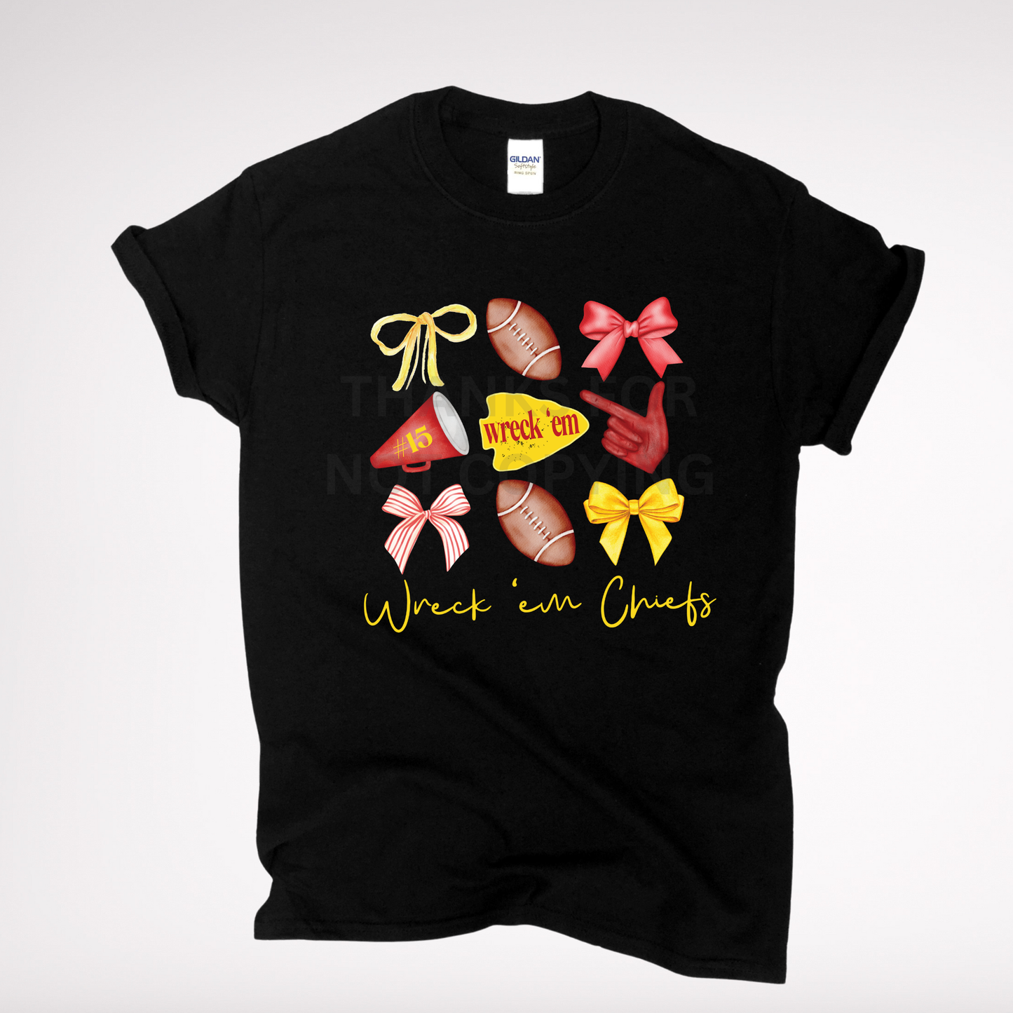 Wreck Em Chiefs Bow Sweatshirt