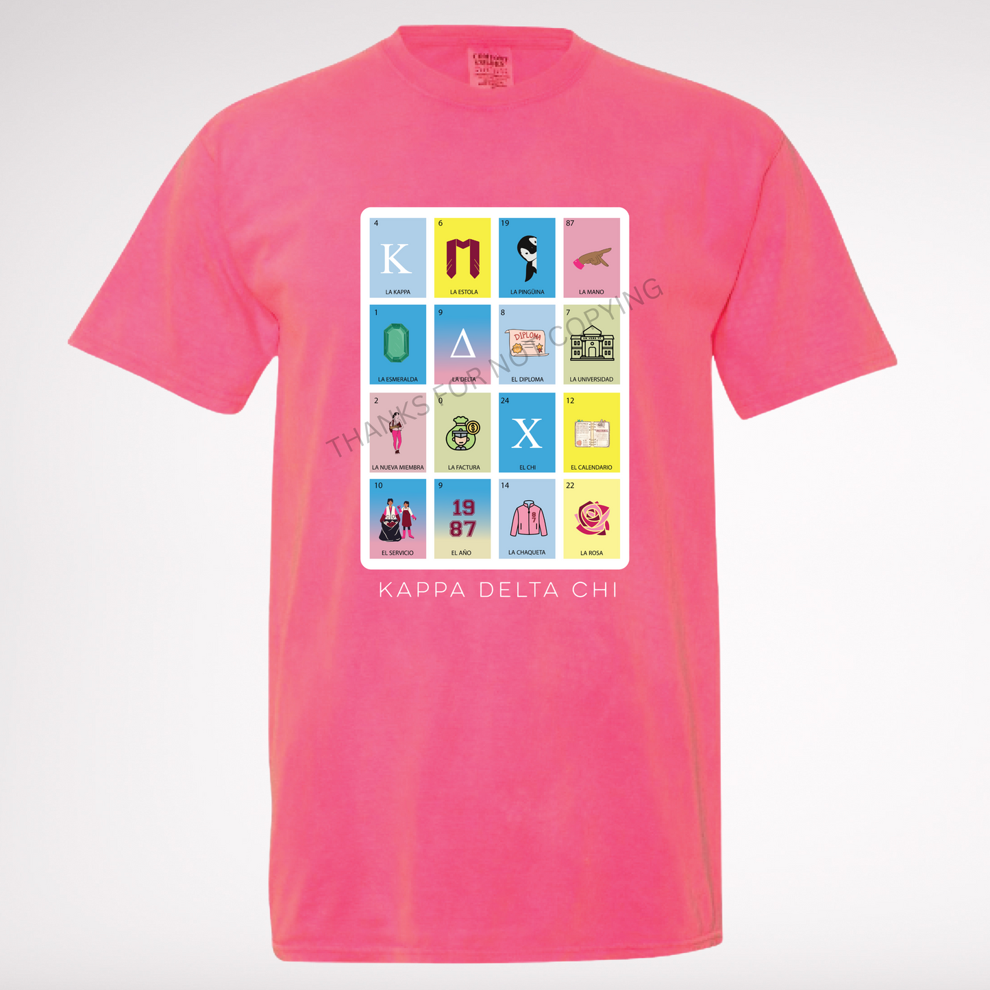 KDChi Loteria Inspired Tee