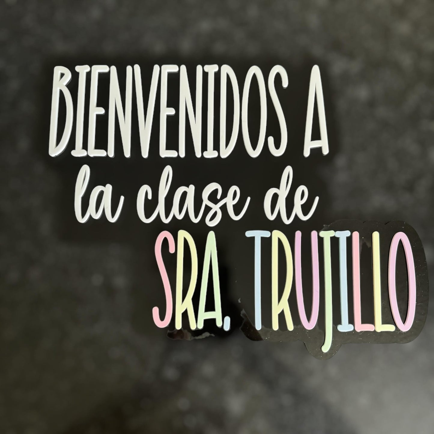 Welcome Teacher Sign