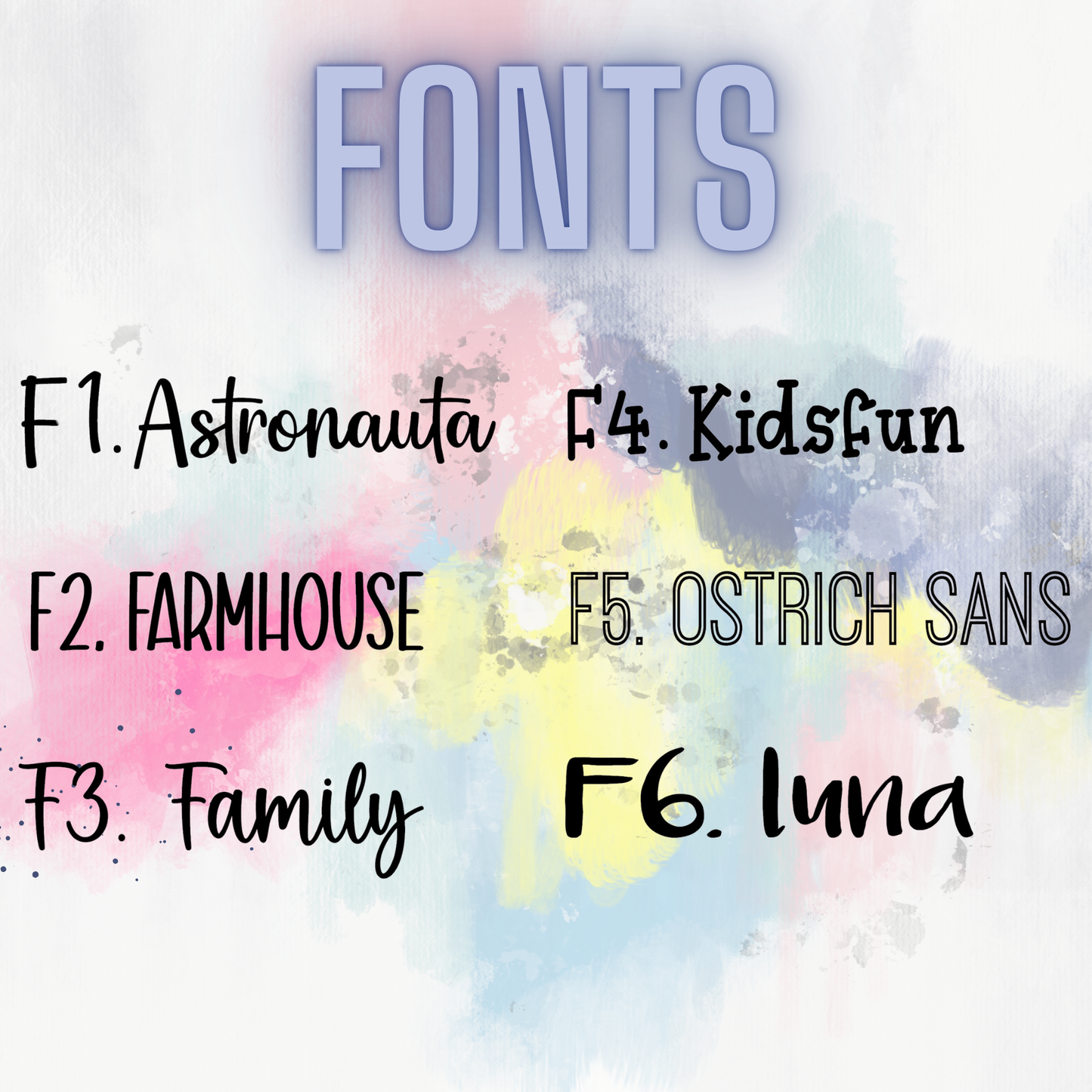 Iridescent Name Plate