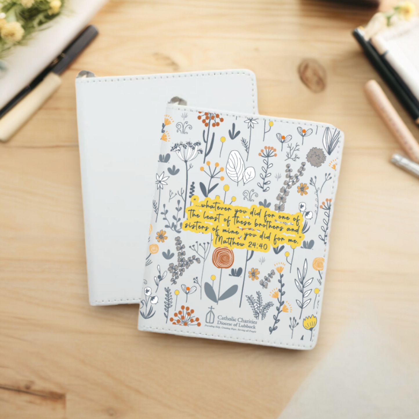 Faux Leather Notebook