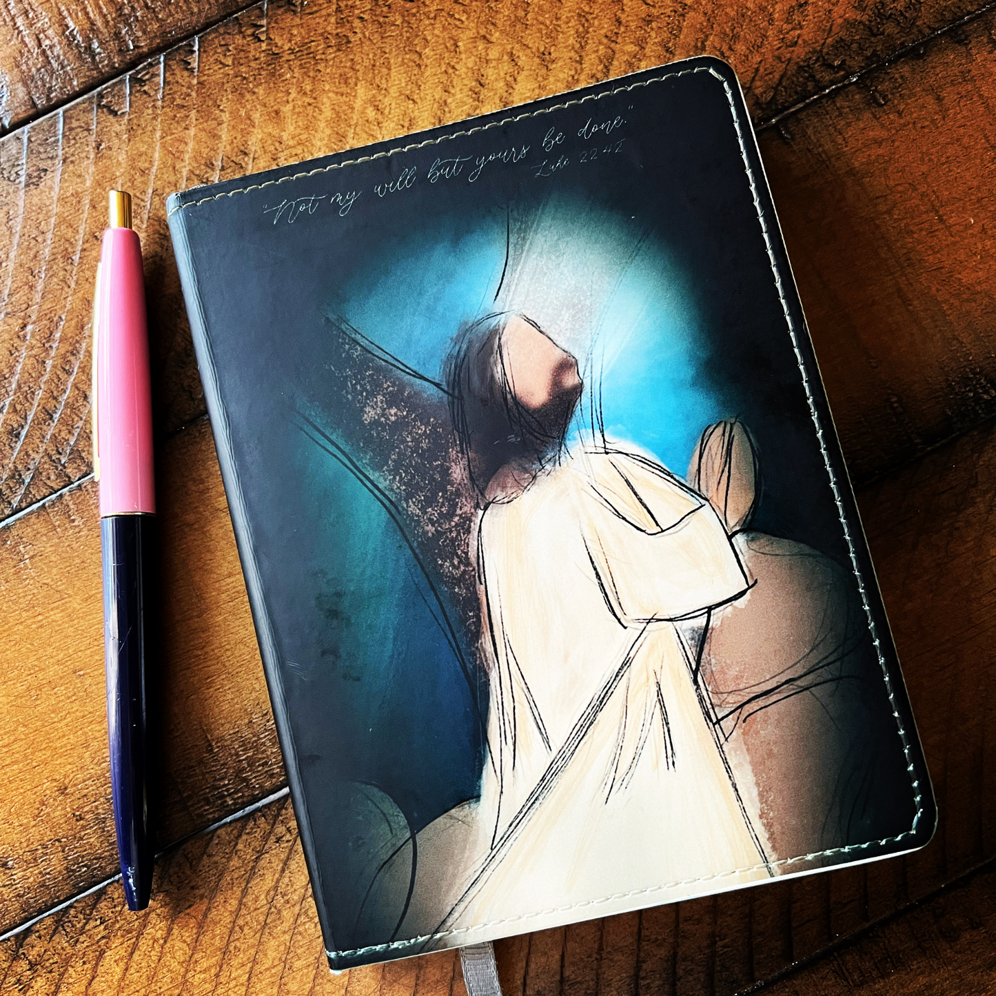 Jesus Praying in the Garden Journal