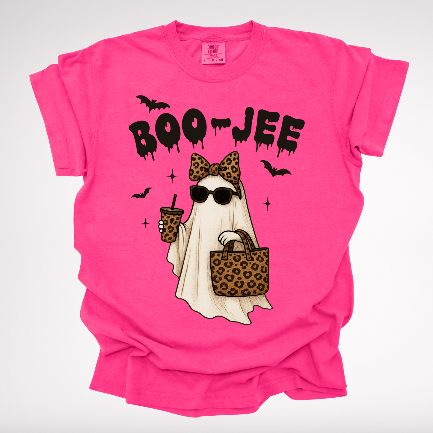Boo Jee Ghost Tee – Spooky Meets Boujee