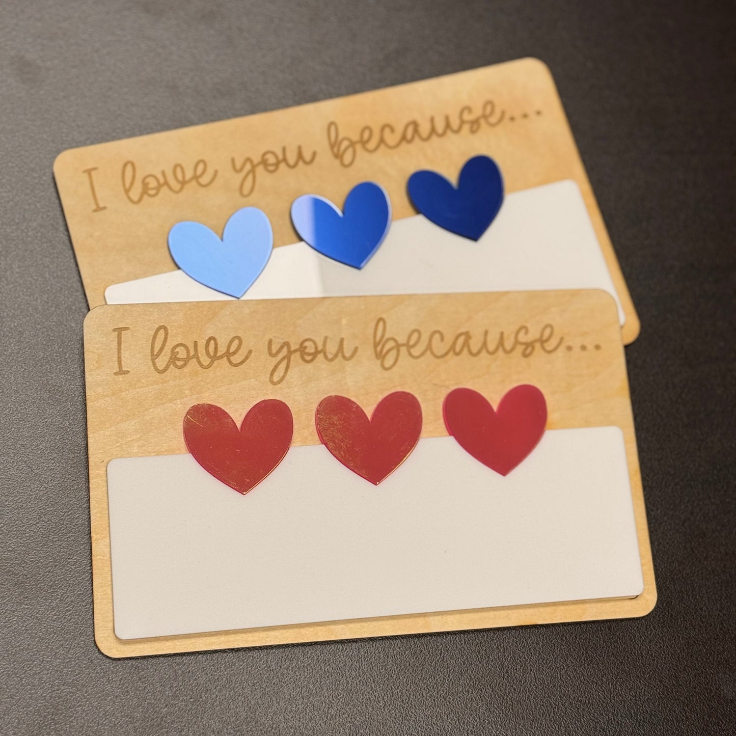 I Love You Because... Small Love Notes