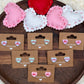 Conversation Hearts Stud Earrings