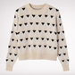 Preppy Heart Sweater