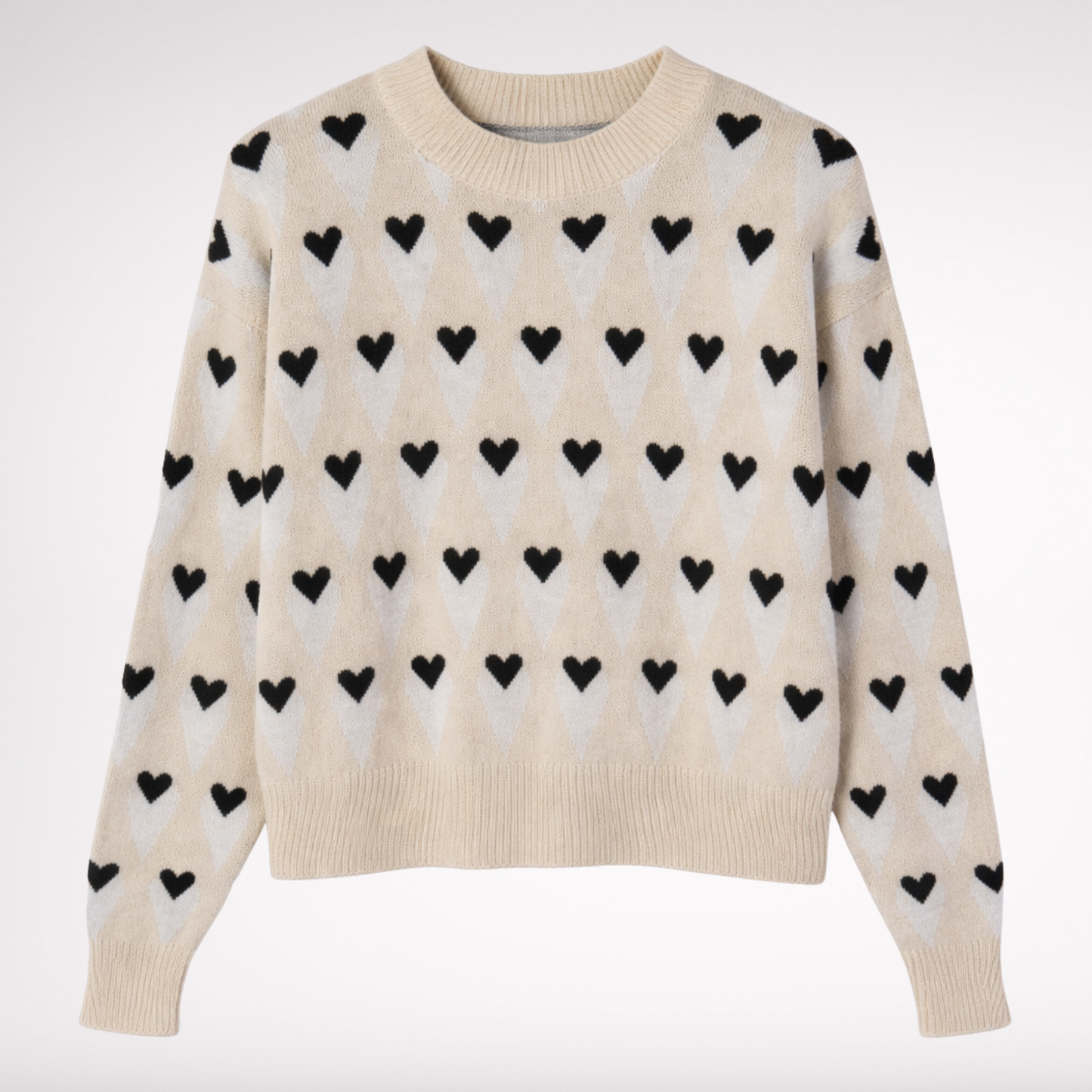 Preppy Heart Sweater