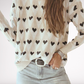 Preppy Heart Sweater