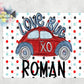 Personalized Kids Valentine Puzzle | Custom Name Puzzle | 12pc | 30pc | Valentine's Day MDF Puzzle